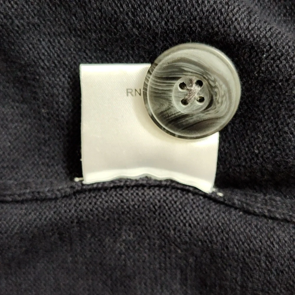 Jos. A. Bank Mens Cardigan Sweater With Arm Patches